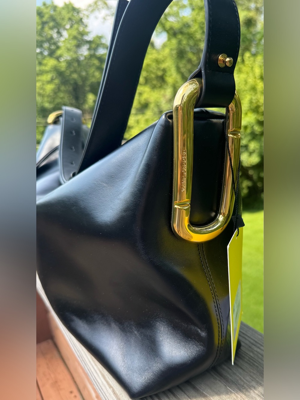 Marc Jacob Large Scene Leather Bag - Picture 5 of 8